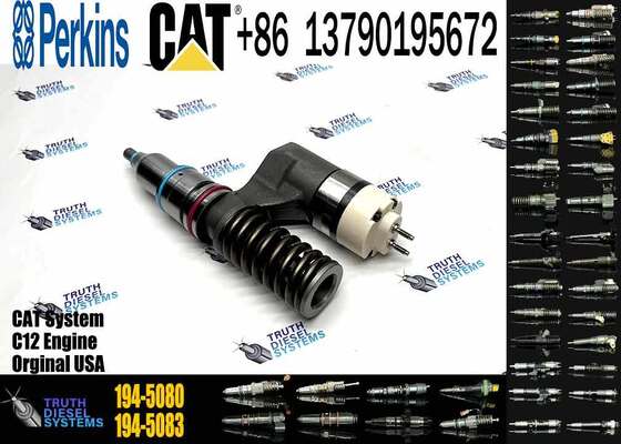 Excavator Loader Parts 2123460 10R-0960 161-1708 194-5080 223-5327 223-5328 212-3460 Diesel Engine C10 12 Fuel Injector Assembly