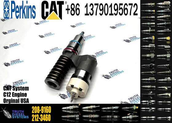 High Efficiency Quality Diesel Fuel Injector 208-9160 Common Rail Fuel Injector Engine Parts for CAT 3176 3196 C10 C12 Engines