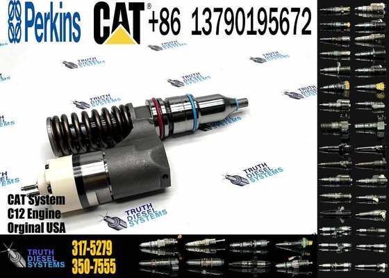 New Condition C12 Engine Diesel Fuel Injector 10R-0961 212-3469 203-3464 317-5279 350-7555 for Excavator Parts