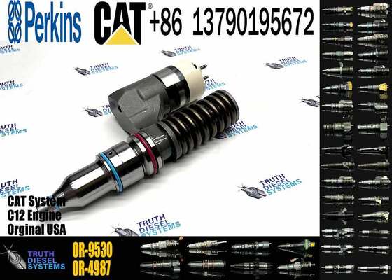 Excavator Parts Diesel C12 Engine Injector 208-9160 0R-9595 1OR-1814 OR-4987 161-1785 OR-9530 New Stainless Steel Injector for Excavator