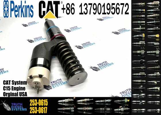Excavator Injector 10R3264 10R-3264 2530615 253-0615 for C15 Engine Parts Diesel Nozzle Assembly