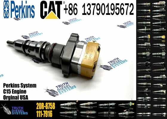 Excavator Injector 20R-8758 20R-0758 20R0758 232-1175 2321175 174-7526 1747526 159-0835 for 3126 Engine Parts Diesel Nozzle Assembly
