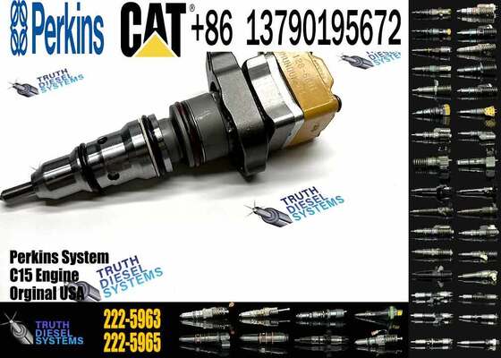 Excavator Injector 10R-1262 10R1262 222-5963 2225963 204-6714 2046714 EX631262 for 3126 Engine Parts Diesel Nozzle Assembly