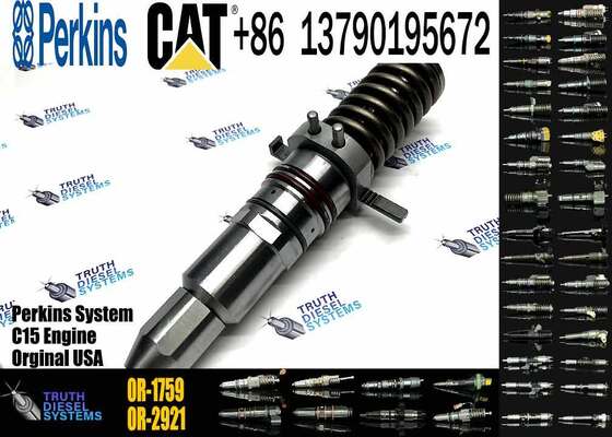 New Diesel Engine Injector for Cater-pillar C3512A Common Rail 0R-1759 7E-9983 9Y-4544 0R-3883 0R-0906 7C-4173 6I-3075 7C-9578