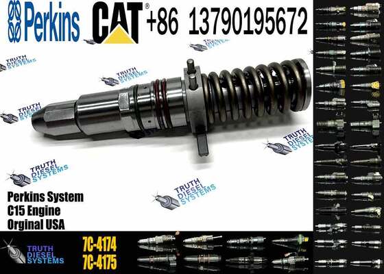 Excavator Accessories Fuel Injector 4W-3563 0R-1759 7C-4174 7E-9983 111-3718 for CAT 3508 3512 for Construction Machinery