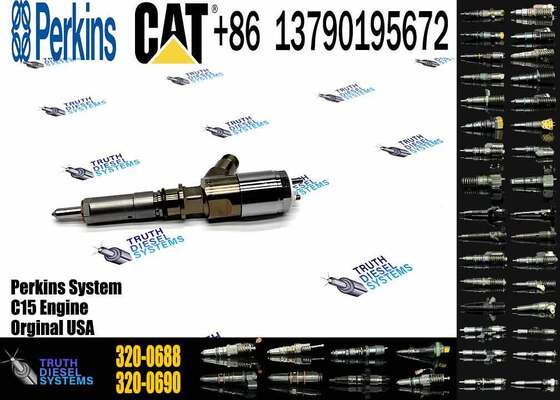 High Pressure Diesel Fuel Common Rial Injector 320-0688 10r-7939 2645A748 for C6.6 Engine Auto Parts Common Rail Injector