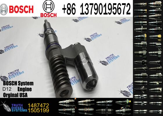 New 1408335 0414701105 0414701005 1730888 1487472 Common Rail Diesel Fuel Injector Compatible with New Condition Fuel Injector