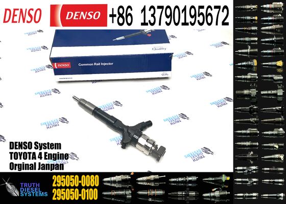 Truck Engine Parts Common Rail Diesel Fuel Injector 295050-0080 23670-30390 2950500080 2367030390