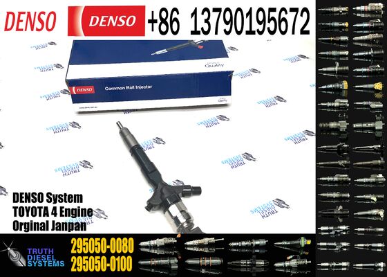 Truck Engine Parts Common Rail Diesel Fuel Injector 295050-0080 23670-30390 2950500080 2367030390