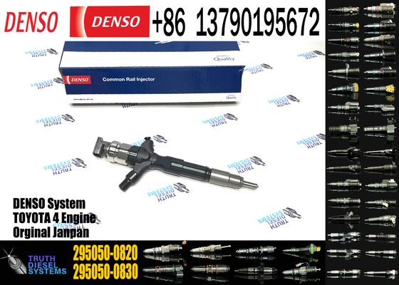 Common Rail diesel Injector 295050-0820 2950500820 Common Rail Injector 23670-30380 2367030380