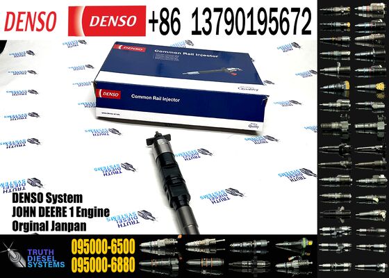 High Quality Common Rail Diesel Fuel Injector 095000-6500 Re546782/Re529414/Re529117 for Denso for John Deere 4.5L & 6.8L
