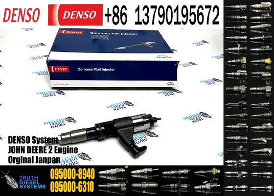 095000-8940 Remanufactured Diesel Common Rail Fuel Injector 0950008940 RE543266 on Sale