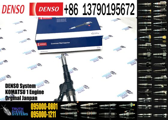 Diesel Fuel Injector 095000-1211 095000-0809 095000-0801 095000-6373 095000-8901 for Excavator Spare Parts 095000-1211