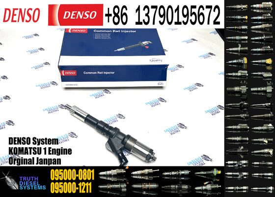 Diesel Fuel Injector 095000-1211 095000-0809 095000-0801 095000-6373 095000-8901 for Excavator Spare Parts 095000-1211