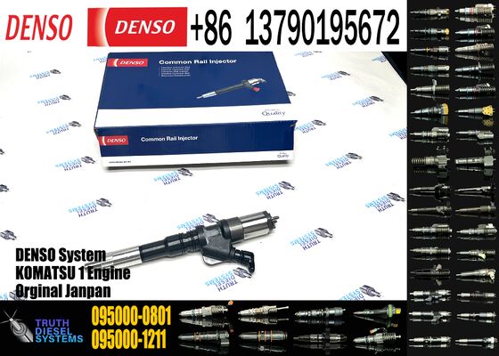 Diesel Fuel Injector 095000-1211 095000-0809 095000-0801 095000-6373 095000-8901 for Excavator Spare Parts 095000-1211