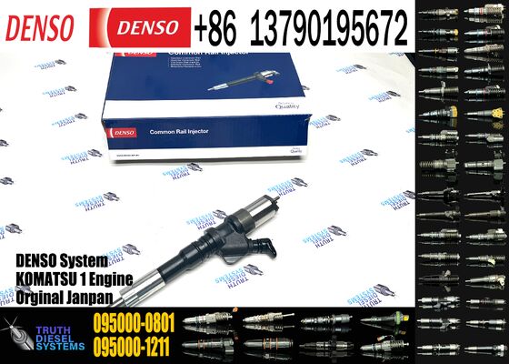 Diesel Fuel Injector 095000-1211 095000-0809 095000-0801 095000-6373 095000-8901 for Excavator Spare Parts 095000-1211