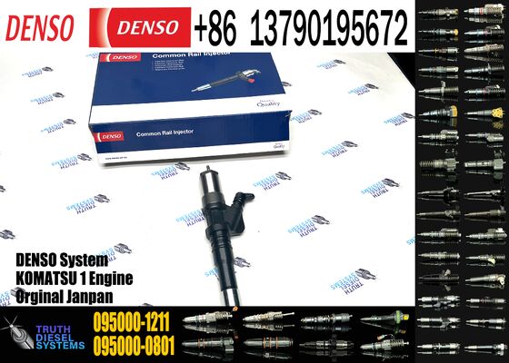 095000-1211 0950001211 Brand New Engine Component: High-pressure Common Rail Fuel Injector Assembly