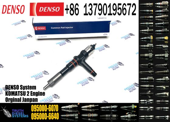 High-Quality New Engine Parts: High-Pressure Fuel Common Rail Fuel Injector Assembly 095000-6070 6251-11-3100