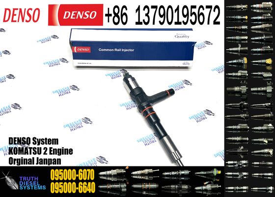 High-Quality New Engine Parts: High-Pressure Fuel Common Rail Fuel Injector Assembly 095000-6070 6251-11-3100