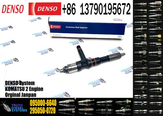 High-quality new engine parts - High-pressure fuel common rail injector assembly 095000-6640 6251-11-3200 095000-0562