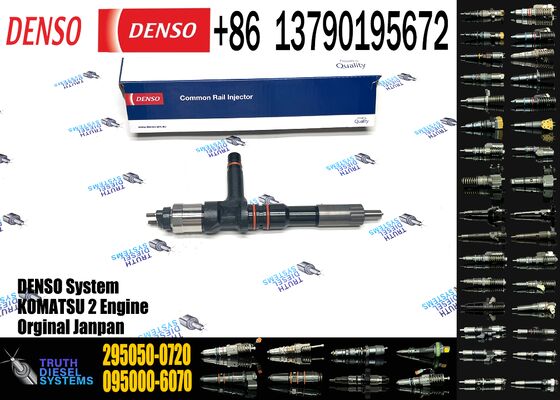 Wholesale Fast Shipping Fuel Injector 6252-11-3100 6252 11 3100 295050-0720 095000-0720 for PC400-10 PC450LC-10 PC490-10 PC490LC