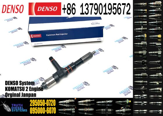 Wholesale Fast Shipping Fuel Injector 6252-11-3100 6252 11 3100 295050-0720 095000-0720 for PC400-10 PC450LC-10 PC490-10 PC490LC