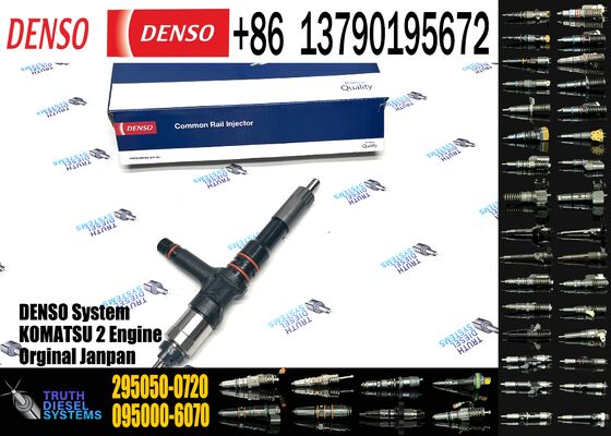 Wholesale Fast Shipping Fuel Injector 6252-11-3100 6252 11 3100 295050-0720 095000-0720 for PC400-10 PC450LC-10 PC490-10 PC490LC