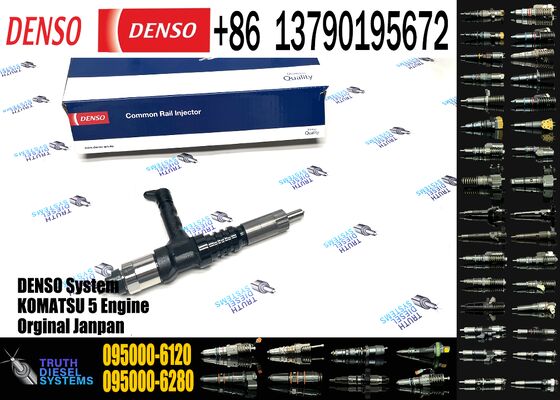 Fuel Injector 095000-6120 095000-6121 for Komatsu Saa6d140e-5 Saa6d170 Engine