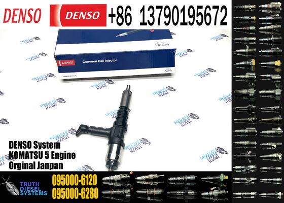 Fuel Injector 095000-6120 095000-6121 for Komatsu Saa6d140e-5 Saa6d170 Engine