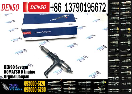 Fuel Injector 095000-6120 095000-6121 for Komatsu Saa6d140e-5 Saa6d170 Engine