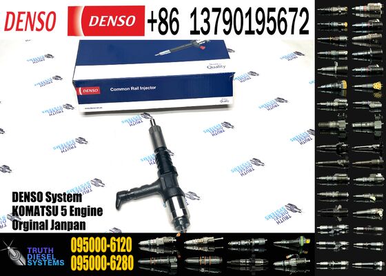 Fuel Injector 095000-6120 095000-6121 for Komatsu Saa6d140e-5 Saa6d170 Engine