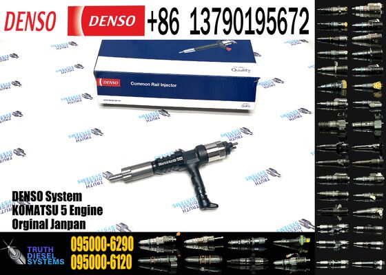New high-quality engine parts, high-pressure fuel common rail injector assembly 6218-11-3101 095000-6290 6245-11-3100
