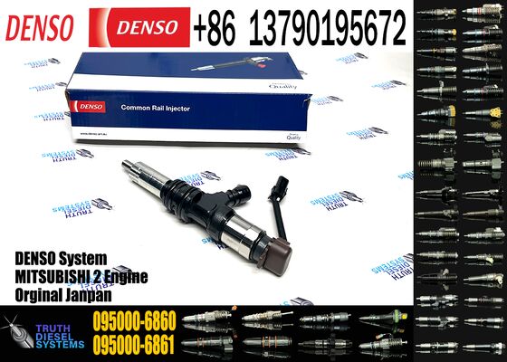 095000-6860 Fuel Injector ME304627 ME307086 for Mitsubishi 6M60 6M60T 7.5L Diesel Engine Common Rail Injection Valve