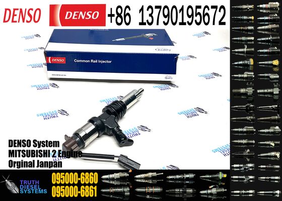 095000-6860 Fuel Injector ME304627 ME307086 for Mitsubishi 6M60 6M60T 7.5L Diesel Engine Common Rail Injection Valve
