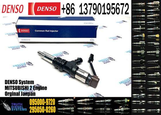 Auto Part Fuel Injector Nozzle 095000-9720 095000-9722 ME307488 for Denso Mitsubishi 6M60 Common Rail Injector Assy