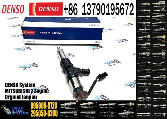 Auto Part Fuel Injector Nozzle 095000-9720 095000-9722 ME307488 for Denso Mitsubishi 6M60 Common Rail Injector Assy
