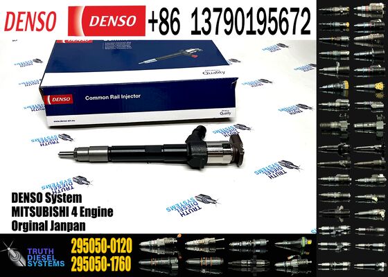 295050-0120 Fuel Injector 1465A323 1465A306 for Mitsubishi 4N13 1.8L 4N14 2.3L Diesel Engine Common Rail Injection Valve