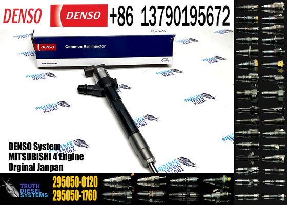 295050-0120 Fuel Injector 1465A323 1465A306 for Mitsubishi 4N13 1.8L 4N14 2.3L Diesel Engine Common Rail Injection Valve