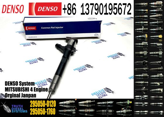 295050-0120 Fuel Injector 1465A323 1465A306 for Mitsubishi 4N13 1.8L 4N14 2.3L Diesel Engine Common Rail Injection Valve
