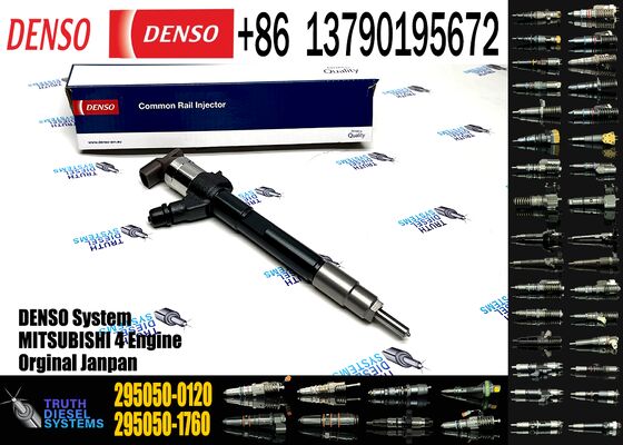 295050-0120 Fuel Injector 1465A323 1465A306 for Mitsubishi 4N13 1.8L 4N14 2.3L Diesel Engine Common Rail Injection Valve