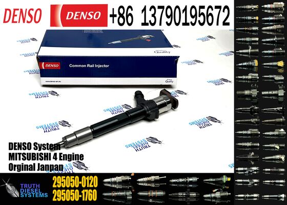 295050-0120 Fuel Injector 1465A323 1465A306 for Mitsubishi 4N13 1.8L 4N14 2.3L Diesel Engine Common Rail Injection Valve