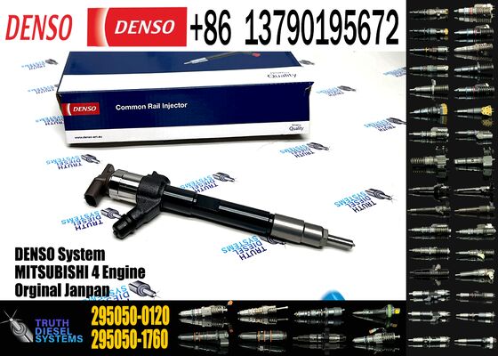 295050-0120 Fuel Injector 1465A323 1465A306 for Mitsubishi 4N13 1.8L 4N14 2.3L Diesel Engine Common Rail Injection Valve