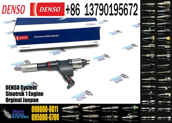 095000-8910 098000-8011 VG1246080106 VG124608005 Fuel Injector Common Rail Injector Assy for SINOTRUK HOWO A7 D12 Truck