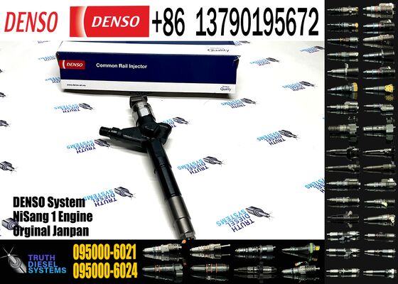 Common Rail Injector 095000-6020 095000-6021 095000-6022 095000-6023 095000-6024 16600-ES61C for Nissan YD22 Engine