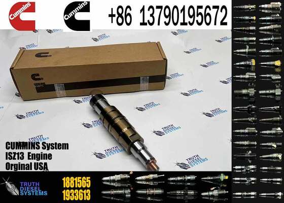 Kalite CUMMINS 1881565 Common Rail Yakıt Enjektörü 2086663 1933613 1881565 2894920 DC13 DC16 Dizel Motoru için Fabrika